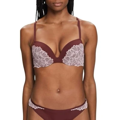Abbildung von Esprit Bügel BH, Damen, Größe: 70C, Rust brown