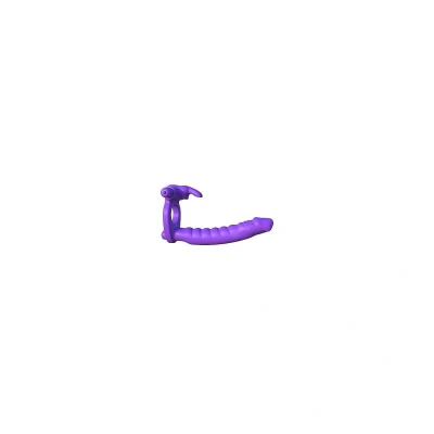 Abbildung von Vibro Penisring „Silicone Double Penetrator Rabbit“ mit Analdildo