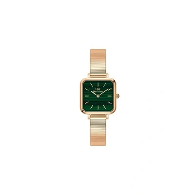Abbildung von Daniel Wellington Quadro Studio 22X22MM Watch Uhr Rose goldcoloured, Größe: 22, gold coloured