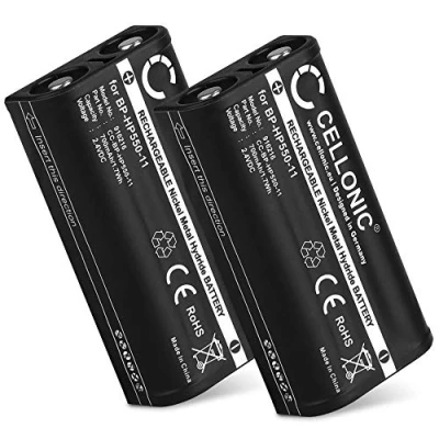 Abbildung von CELLONIC 2X Ersatz Akku BP HP550 11 für Sony MDR RF811RK, RF855RK, RF810R, RF811R Wireless Kopfhörer Ersatzakku 700mAh Batterie, Kopfhörerakku, Bluetooth Headset