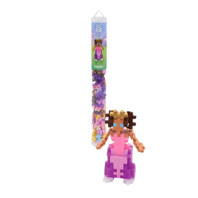 Abbildung von Plus 9604269 Kreativ Bausteine Tube, Prinzessin, Geniales Konstruktionsspielzeug, 100 Teile