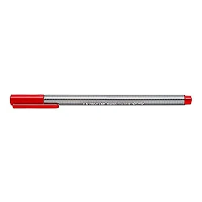 Abbildung von STAEDTLER 334 2 Fein Liner und Pigmentliner Feinliner Triplus Rot, Grau / 1 pezzo