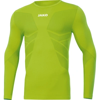Abbildung von JAKO Comfort 2.0 Langarm Hell Gruenweiss, M Unisex