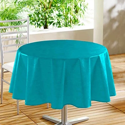 Abbildung von douceur d&#039;Intérieur Weiche, Indoor Tischdecke, rund, Blau, (0) 160 cm