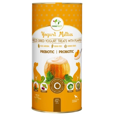Abbildung von Pawfect Freeze Dried Joghurt hundesnack mit Kürbis 38 g