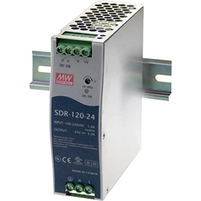 Abbildung von Black Box SDR 120 48, W, 85 264 V, 47 63 Hz, 1.4 A, 50 ms, 90,5%