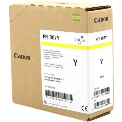 Abbildung von Canon PFI 307Y Gelb Druckerpatrone