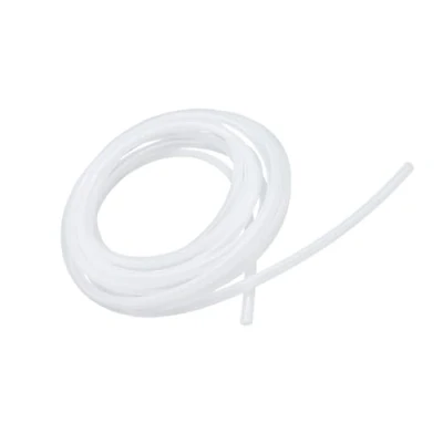 Abbildung von iMeistek Lebensmitteltaugliche Silikonschlauch, 7mm ID x 9mm OD 5 Meter, Flexibler Transparenter Wasser Luftschlauch