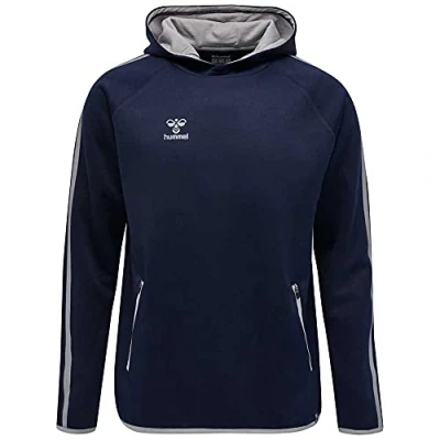 Abbildung von Hummel Hmlcima Kapuzenpullover, Herren, Größe: Small, Marine