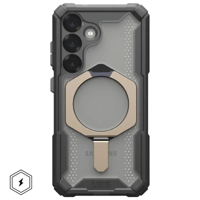 Abbildung von Samsung Galaxy S25 Hülle MagSafe Kunststoff UAG Hard Case/Backcover Handyhülle Grau Shockproof/Stoßfest