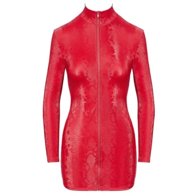Abbildung von Cottelli Party Damen Kleid, Rot, XL