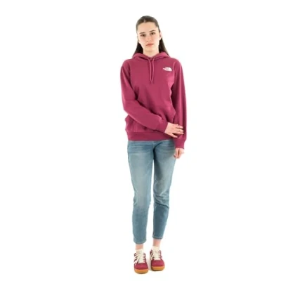 Abbildung von The North Face Simple DOME Hoodie Kapuzenpullover, Damen, Größe: 38/40, Cyber berry