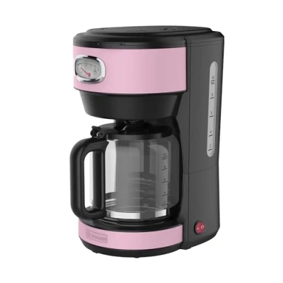 Abbildung von Westinghouse Filterkaffeemaschine Retro Collections 1000 W rosa WKCMR621PK