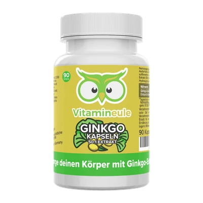 Abbildung von Vitamineule® Ginkgo Kapseln 120 mg (50:1) 90 St