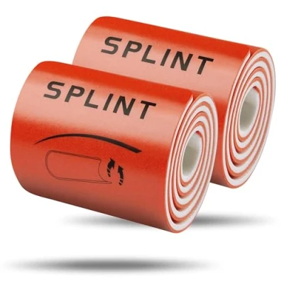 Abbildung von pulox Erste Hilfe Set 2er Splint Schienen Roll Immobilisationschiene