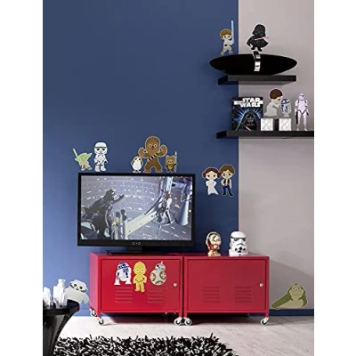 Abbildung von Komar Wandtattoo &quot;Star Wars Little Heroes Größe 50 x 70 cm&quot;, (15 St.), selbstklebend, Wandsticker, Kinderzimmer