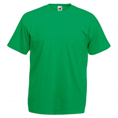 Abbildung von Fruit of the Loom Herren Kurzarm T Shirt (XL) (Grün)