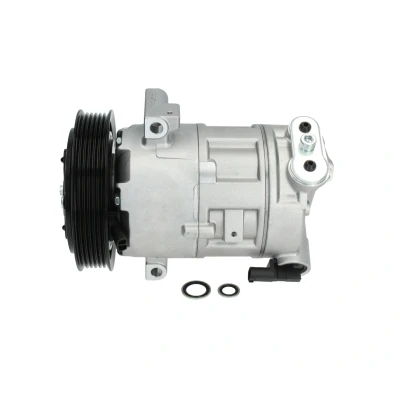 Abbildung von BOSCH 1 986 AD1 342 Kompressor 12V PAG 46 R134a mit Montageanleitung, Dichtring ALFA ROMEO: Giulietta Schrägheck