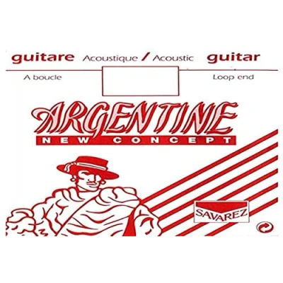 Abbildung von Savarez Argentine E1 .010 1011 Einzelsaite Für Akustikgitarre