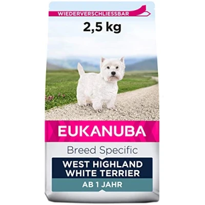 Abbildung von Eukanuba Euk West Highland White 2,5 kg