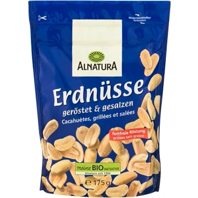 Abbildung von Alnatura Bio Erdnüsse Geröstet &amp; Gesalzen, 175 g