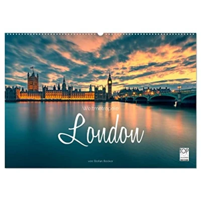Abbildung von Weltmetropole London (Wandkalender 2025 DIN A2 quer), CALVENDO Monatskalender