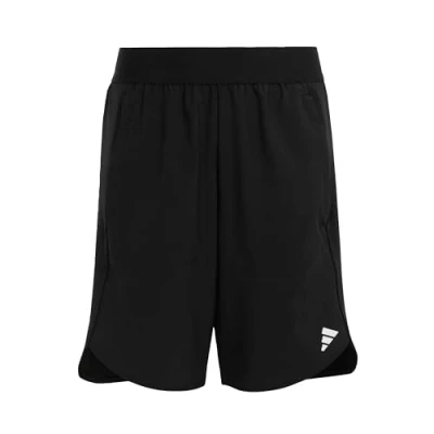 Abbildung von adidas Sportswear Training Aeroready Shorts Black silver metallic grey three für Kinder, Größe: 140,