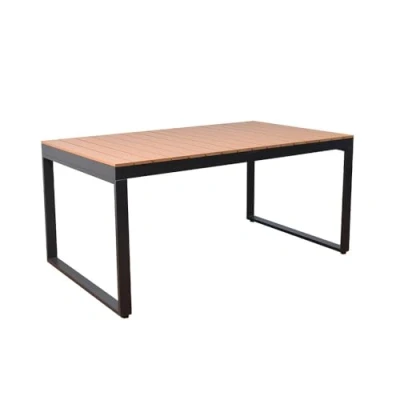 Abbildung von HOME DELUXE Gartentisch SIERA 160 x 90 cm (1 St), aus robustem Aluminium, Gartenmöbel, Gartengarnitur, Balkontisch