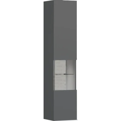 Abbildung von Places of Style Glasvitrine &quot;Onyx&quot;, hochwertig UV lackiert, mit Soft Close Funktion