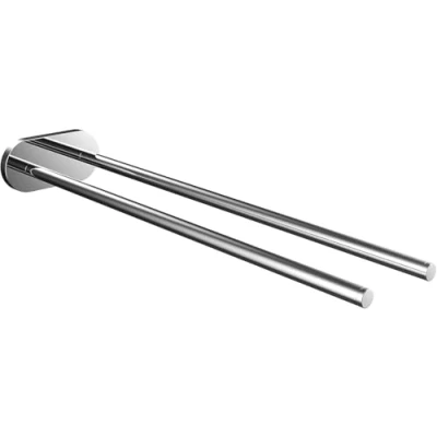 Abbildung von Emco Round Handtuchhalter starr 2 armig, 400mm, Chrom