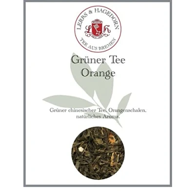 Abbildung von Lerbs &amp; Hagedorn, Grüner Tee Orange 250g (Ca. 20 Liter) Orangenschalen