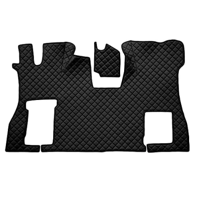 Abbildung von F CORE Volle Deckung Fußmatten für LKW Scania S NEXTGEN 01.17 Flacher Boden Fahrer Foldable SCHWARZ