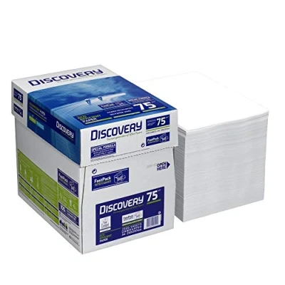 Abbildung von DISCOVERY 834270A75S Kopierpapier, A4, holzfrei, 75 g/qm, 2500 Blatt, weiß