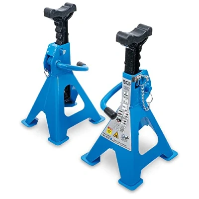 Abbildung von BGS 3014 Unterstellböcke Traglast 2000 kg / Paar Hub 268 418 mm 1 verstellbar inkl. Gummiauflage