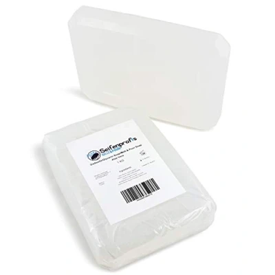 Abbildung von Seifenprofis Aloe Vera Seife Glycerinseife Rohseife Seifenbasis (3kg SLS+SCS Frei) 100% Vegan zum Seifengießen Transparent