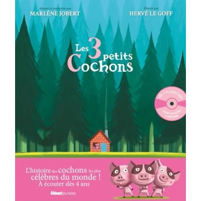 Abbildung von Les trois petits cochons Marlène Jobert: Livre CD Jobert