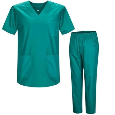 Abbildung von MISEMIYA Unisex Schrubb Set Medizinische Uniform mit Oberteil und Hose ref.8178 5XL, Grün 21