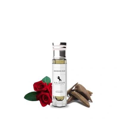 Abbildung von ARABIAN Opulence FR306 OUD Roll on Parfümöl Konzentriertes Parfüm Körperöl Langanhaltendes auf Ölbasis für Männer und Frauen Reisegröße Alkoholfreies Flasche (6ml)