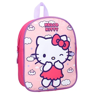 Abbildung von Vadobag Kinderrucksack Rucksack Hello Kitty Pink Ribbon (1 tlg), Kindermotiv