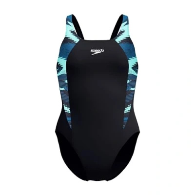 Abbildung von Speedo BOOM Badeanzug, Damen, Größe: 40, Neon violet
