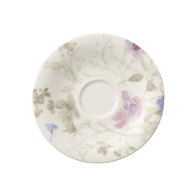 Abbildung von Villeroy &amp; Boch Mariefleur Gris Basic Kaffee /Teeuntertasse 16 cm