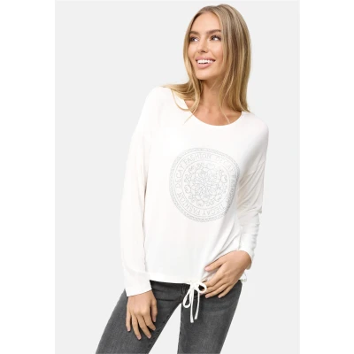 Abbildung von Decay Langarmshirt, mit glitzerndem Frontmotiv