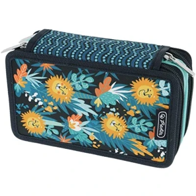Abbildung von Herlitz Federtasche TriCase Happy Lions 31 teilig, (31 tlg)