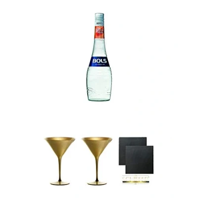 Abbildung von Bols Creme de Cacao Weiß Holland 0,7 Liter Geschenkset