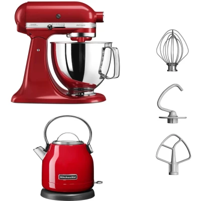 Abbildung von KitchenAid Küchenmaschine &quot;5KSM125EER+Gratis Wasserkocher 5KEK1222EER&quot;, mit