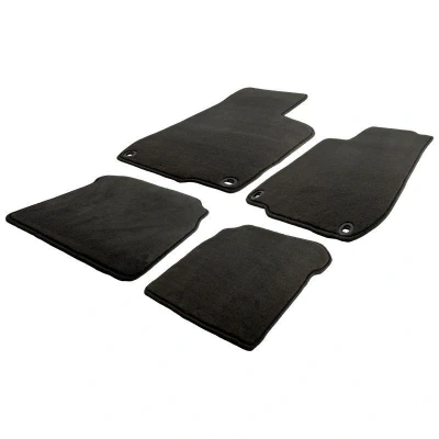 Abbildung von AutoStyle TM MT522 Fußmattensatz Textil vorne und hinten 4 schwarz MITSUBISHI: Lancer 7 Limousine