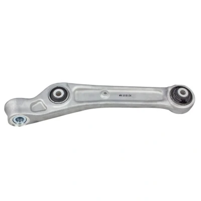 Abbildung von MEYLE 116 050 0241 Querlenker mit Gummilager vorne, unten, Vorderachse links Aluminium AUDI: A4 B9 Limousine, Avant, A5 Sportback