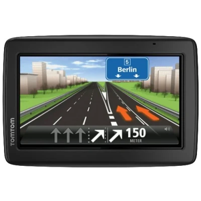 Abbildung von TomTom Start 25 Europe Traffic Navigationssystem (13cm (5 Zoll) Display, IQ Routes, Fahrspurassistent, Parkassistent, integrierte Halterung)