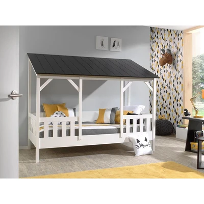 Abbildung von Vipack Kinderbett, (Made in Europe), Hausbett wahlweise mit Bettschublade