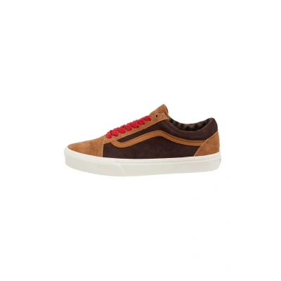 Abbildung von Vans OLD Skool Unisex Sneaker low, Größe: 47, Walnut Leder und textil